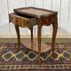 1970s Louis XV style side table in rosewood and beech.