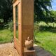 Bonnetière bois clair/ armoire une porte