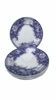 Dessert plates Sarreguemines model Jardinière 19th century
