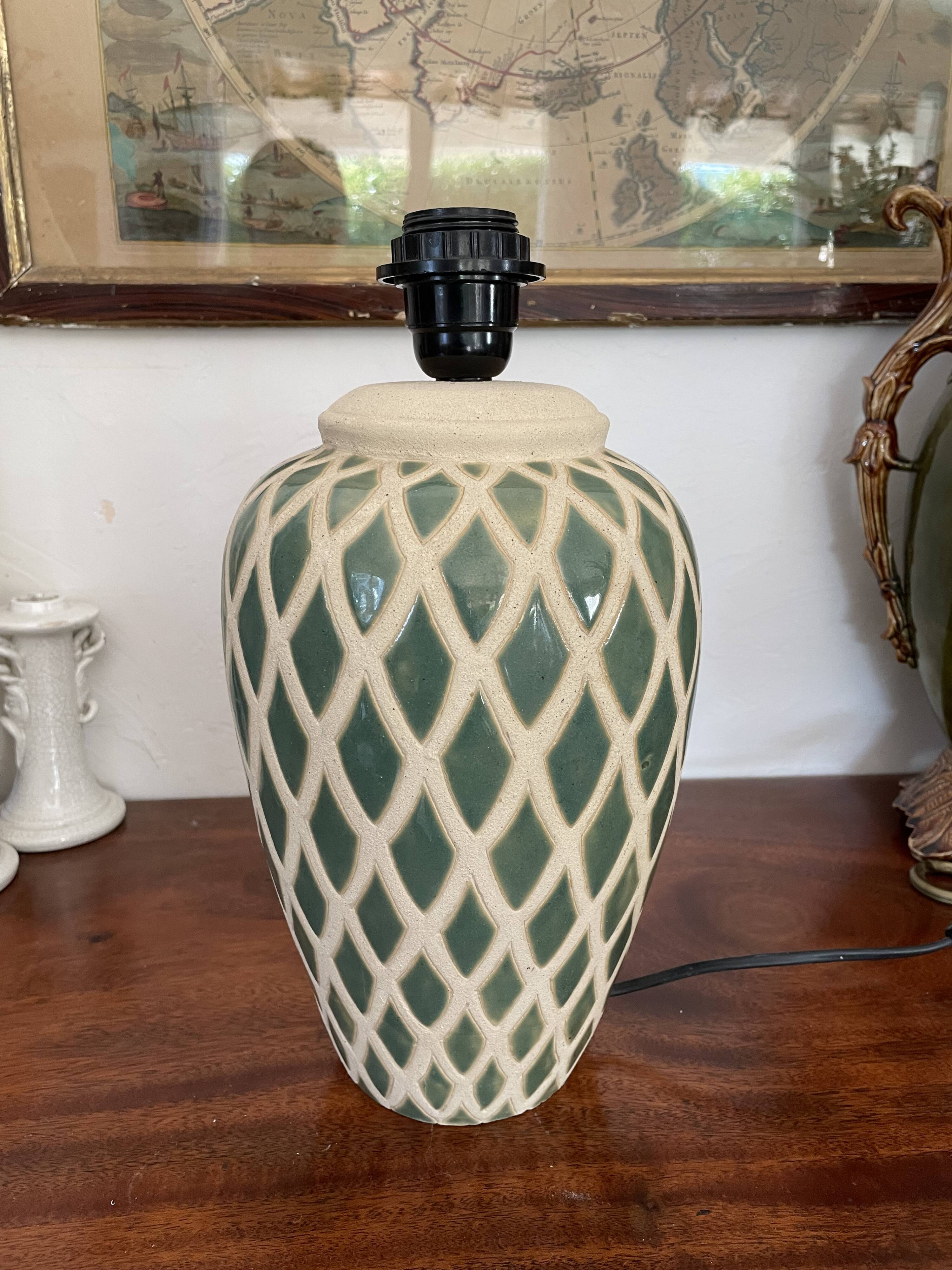 Vintage ceramic lamp