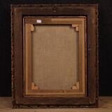 Antique Italian portrait painting from the 17th century