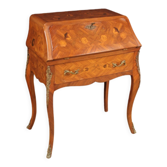 Bureau français en bois du 20ème siècle