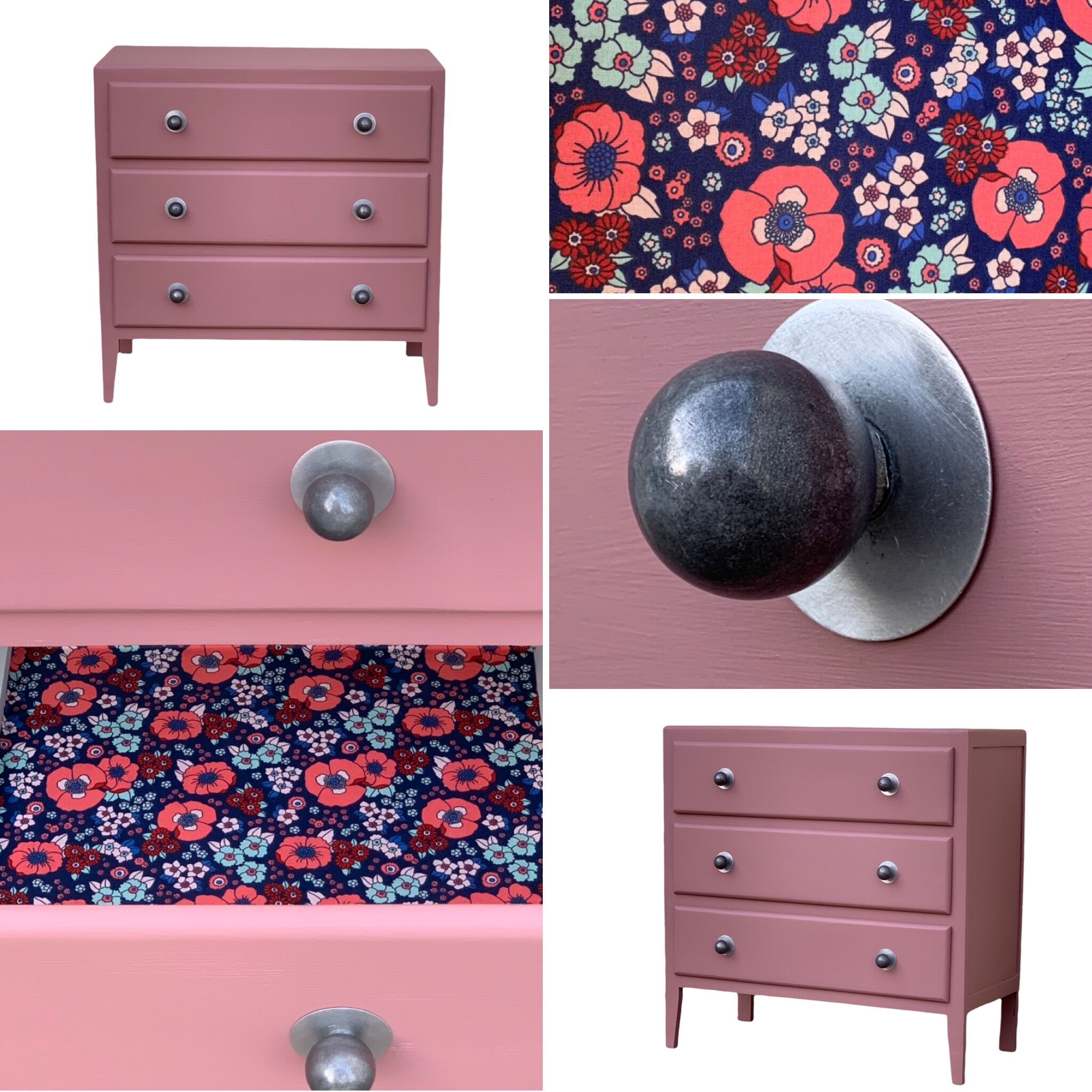 Vintage chest of drawers 1950