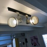 Vintage Track Ceiling Light • Micro Pin Spots • Erco • 1975