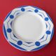 Set of four Digoin Sarreguemines flat plates