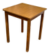 Scandinavian square bistro table in wood