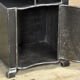 Iron bedside table, circa 1930