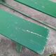 Benches of guinguettes, lot of 5