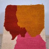 Handmade traditional Beni Ourain Berber rug, size 150 x 250 cm.