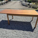 Table scandinave extensible en teck des années 60