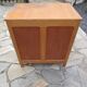 Small antique wooden work or storage cabinet.