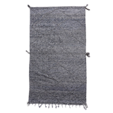 Berber carpet black zanafi 145x260 cm