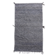 Black Berber rug zanafi 145x260 cm
