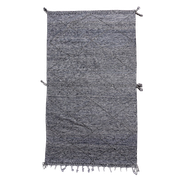 Black Berber rug zanafi 145x260 cm