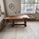Table de repas chêne 1940 Dudouyt 240cm