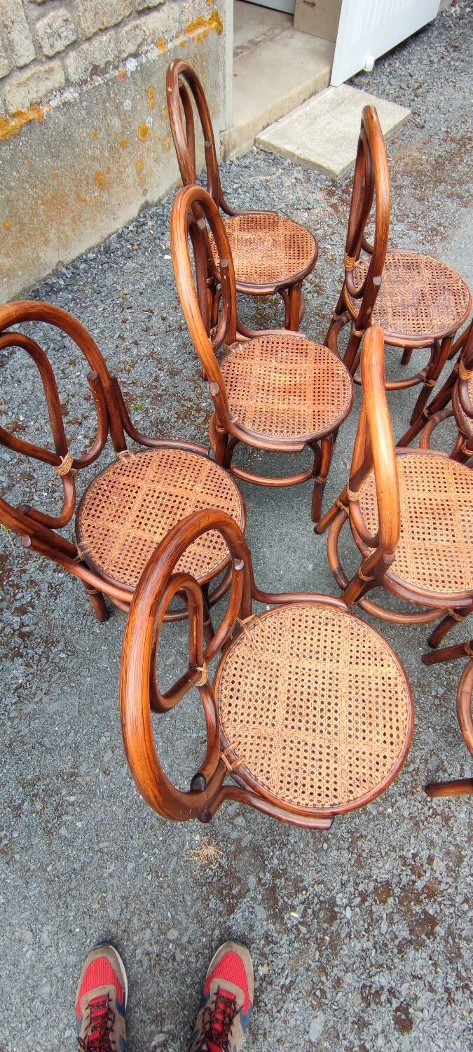 Bistro-style chairs