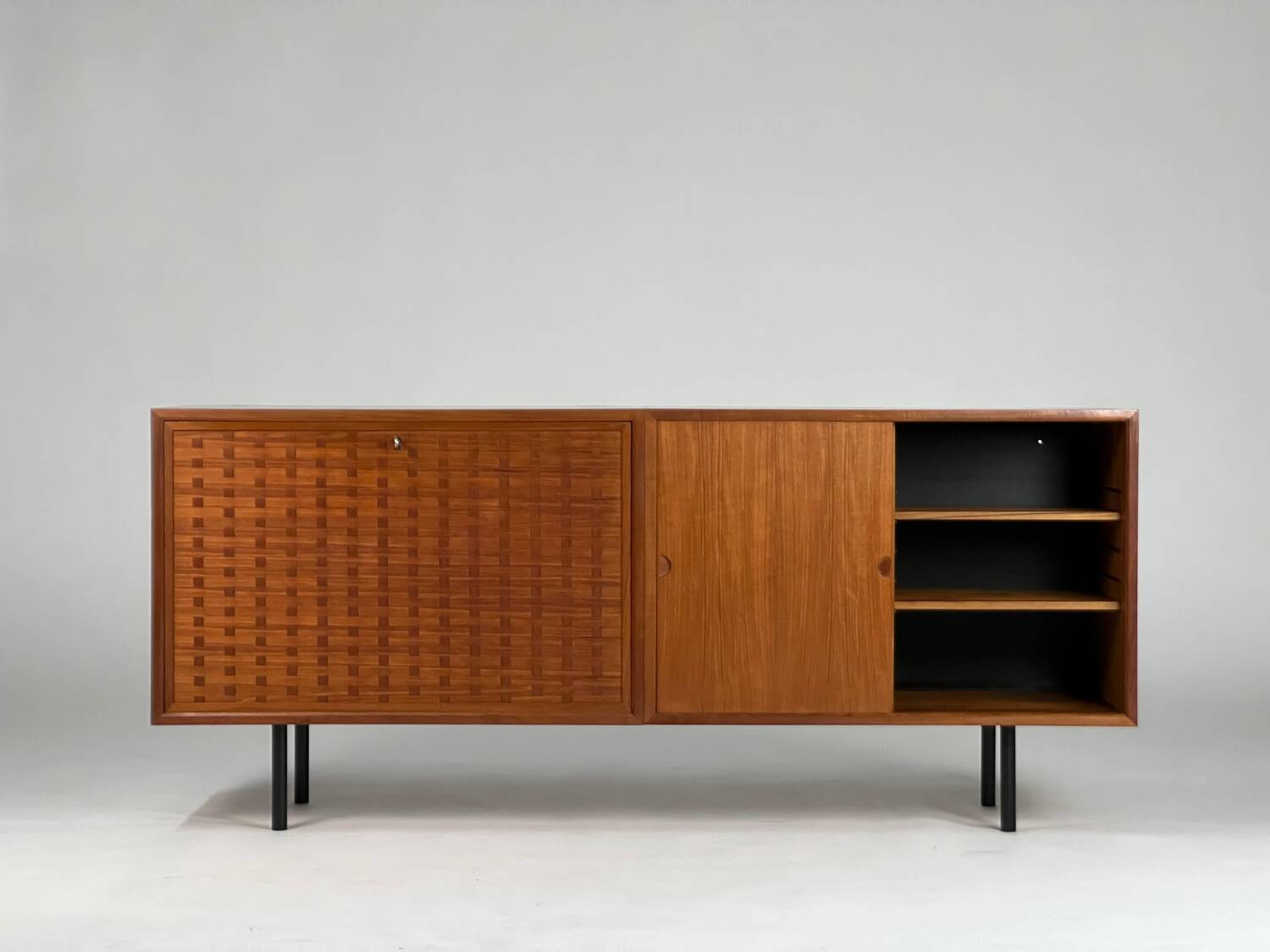 Mid-century teak sideboard Cadovius Danish 60s vintage teak wood