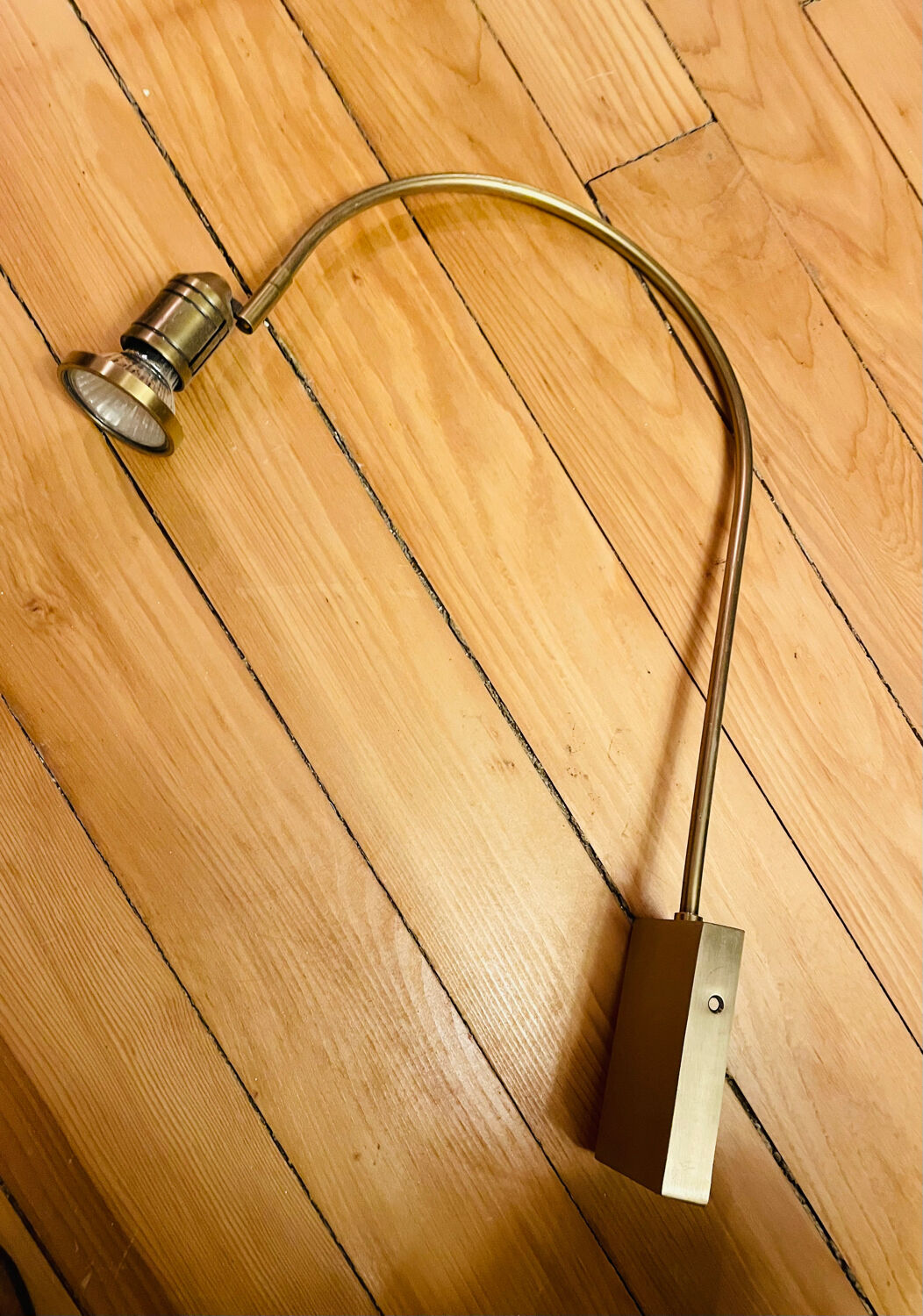 Wall sconces swivel head brass copper