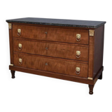 Return from Egypt chest of drawers in mahogany, Empire period – Early 19th century
