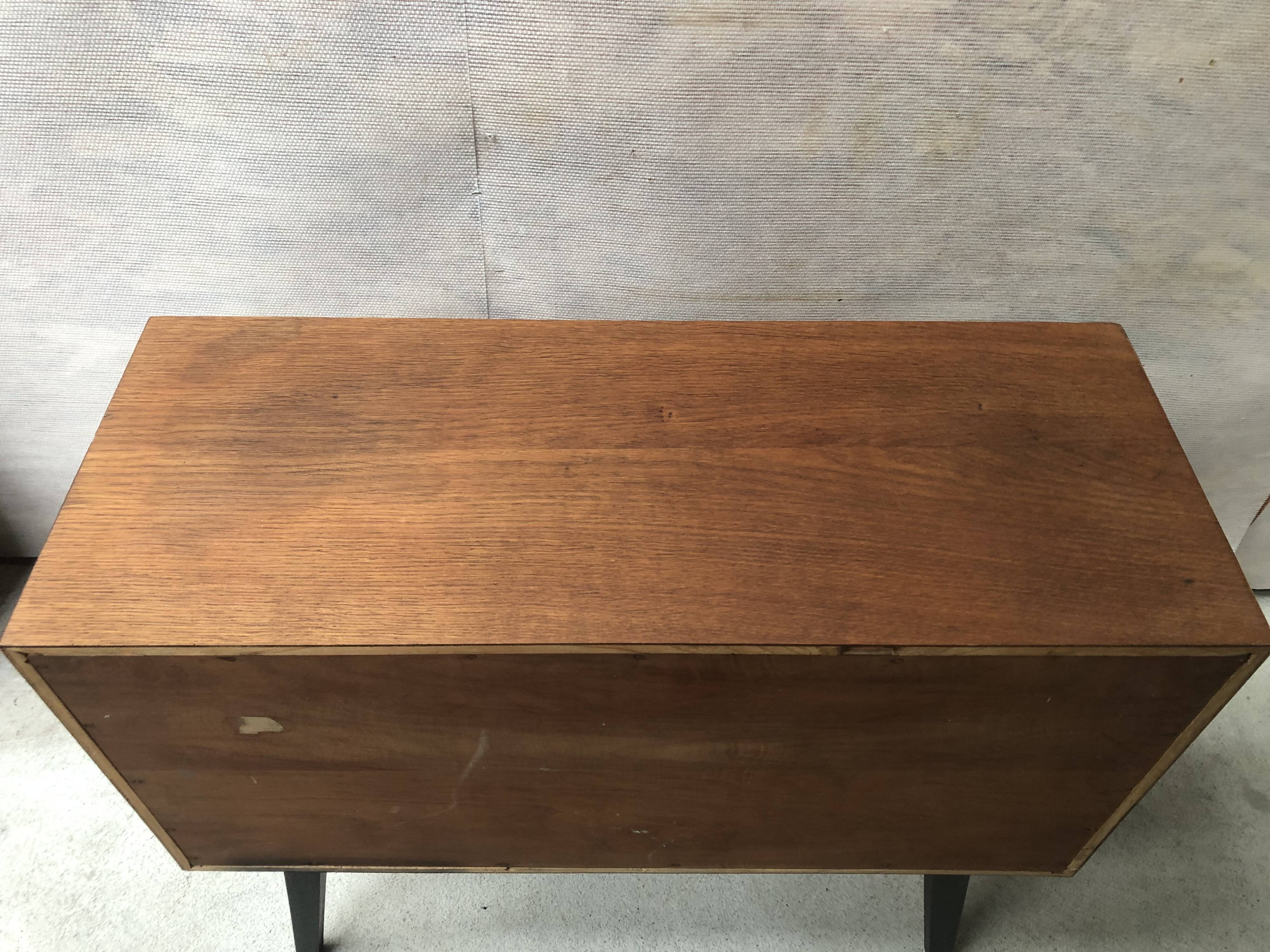 Small row of vintage storage furniture from the 1960s