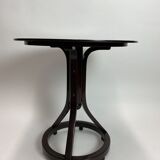 Round Thonet side table by Otto Wagner