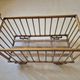 Old folding bed for baby by dodo baby, a french brand from the 1980s.
