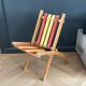 Chaise enfant pliante en bois