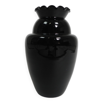 Vase Art déco à bord strié, Doyen, Boom, années 1930