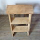 Step ladder 3 steps in solid wood