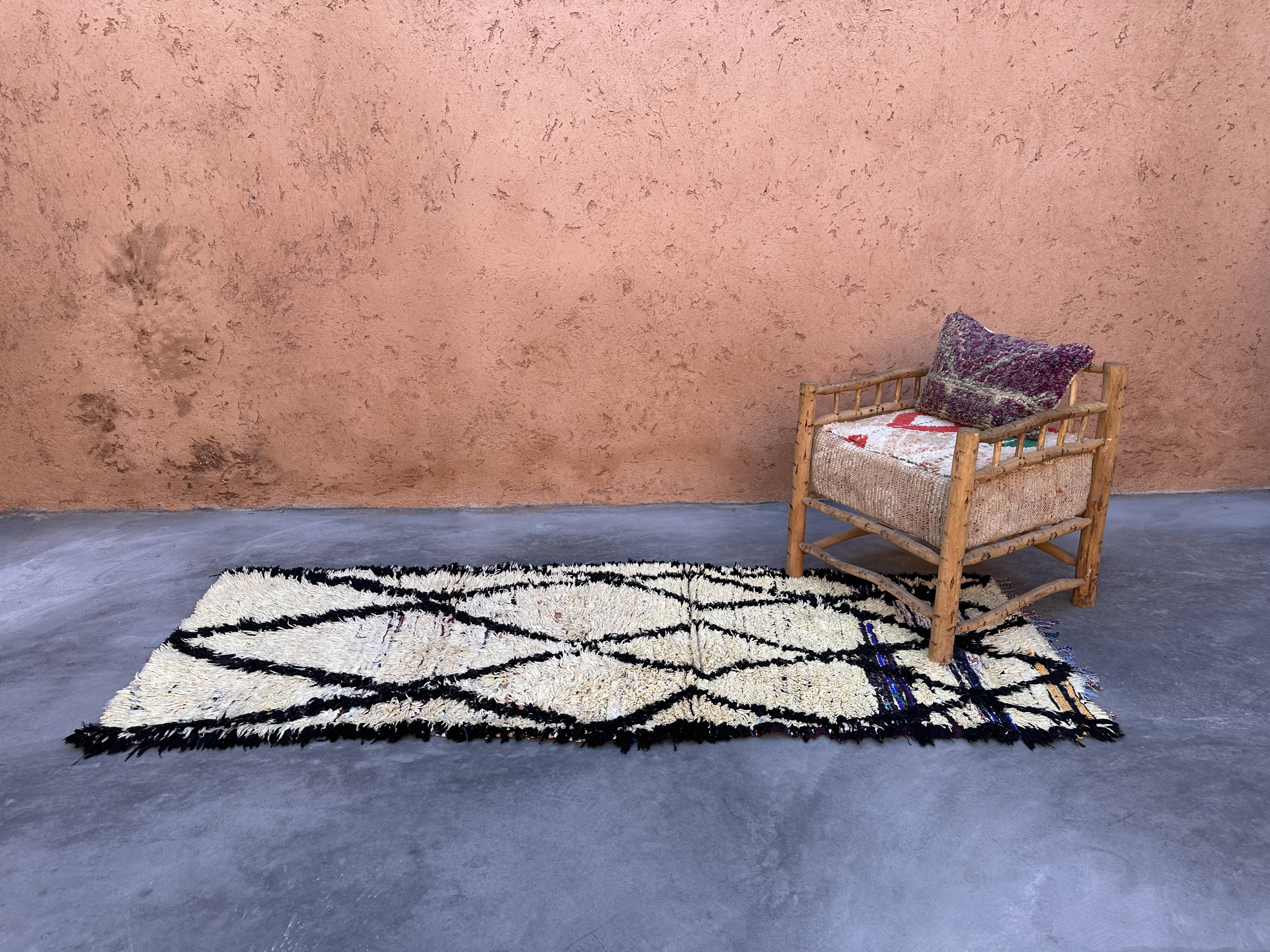 Moroccan carpet - 105 x 270 cm