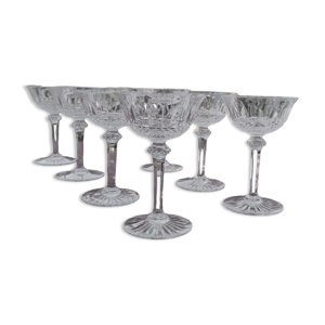 8 coupes a champagne cristal st
