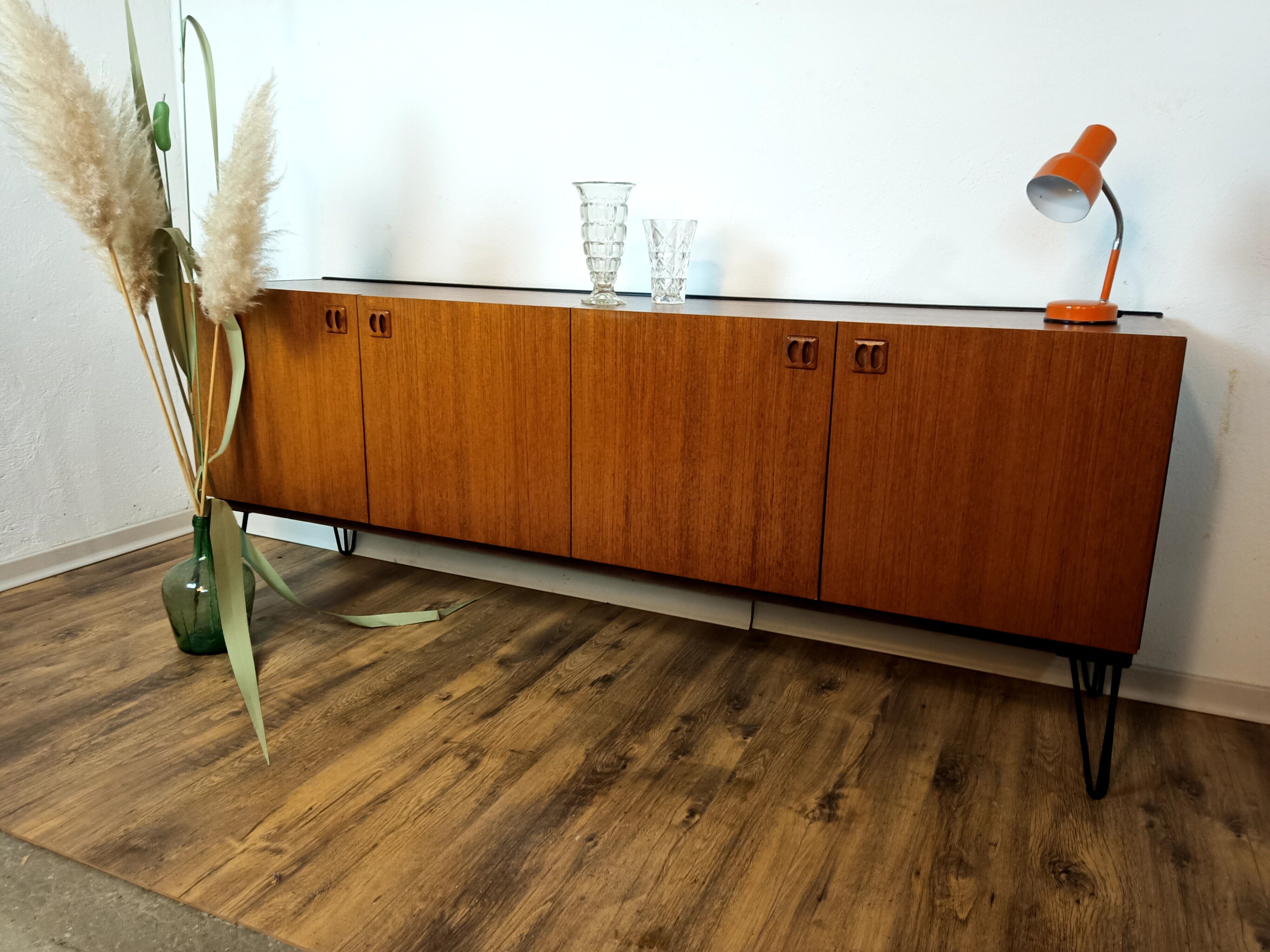 Scandinavian pinfoot sideboard