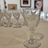 Set of 12 digestive glasses