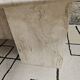 Vintage travertine table 1980"