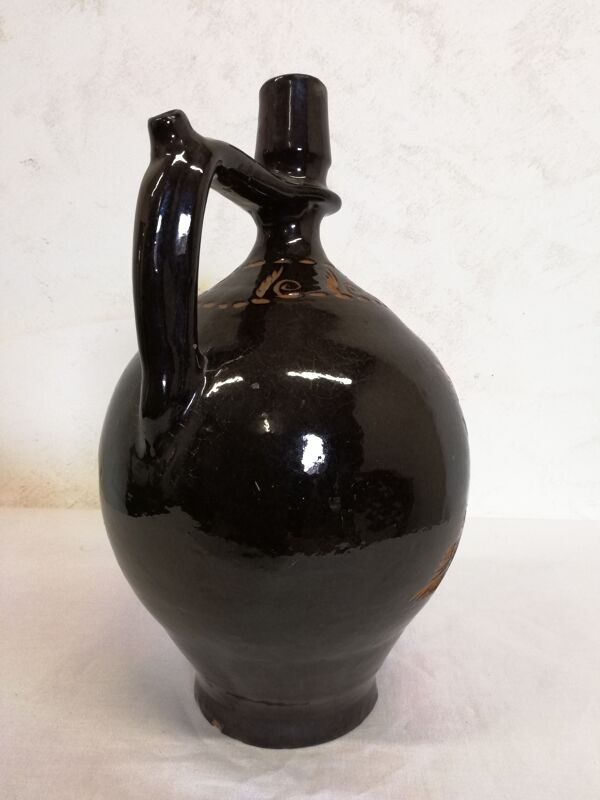 Gargoulette en grès vernissé