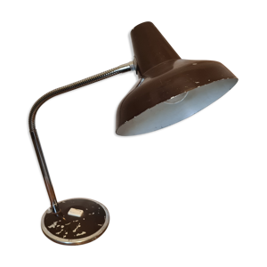 lampe de bureau marron