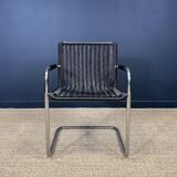 Pair of Mart Stam armchairs Fasem edition