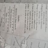 Comparative map of France 1789 and 1815