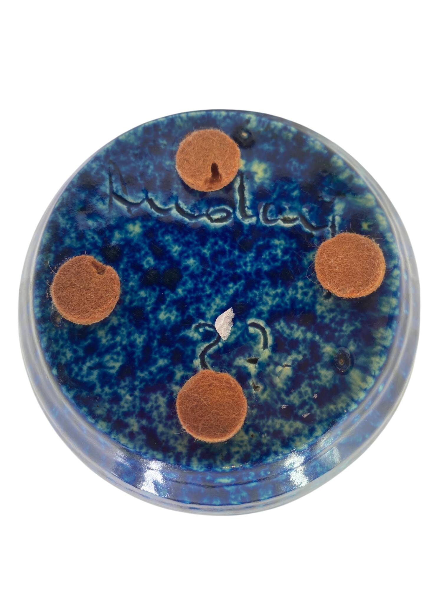 Ceramic vase signed Accolay