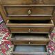 Louis-Philippe weekly style bedside in solid walnut
