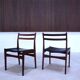 Chaises de salle à manger modernes danoises modèle Eva en teck de Frem Røjle, ensemble de 6.