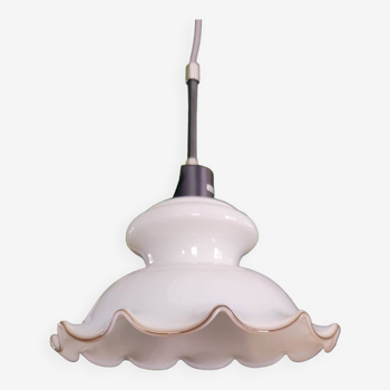 Suspension opaline vintage