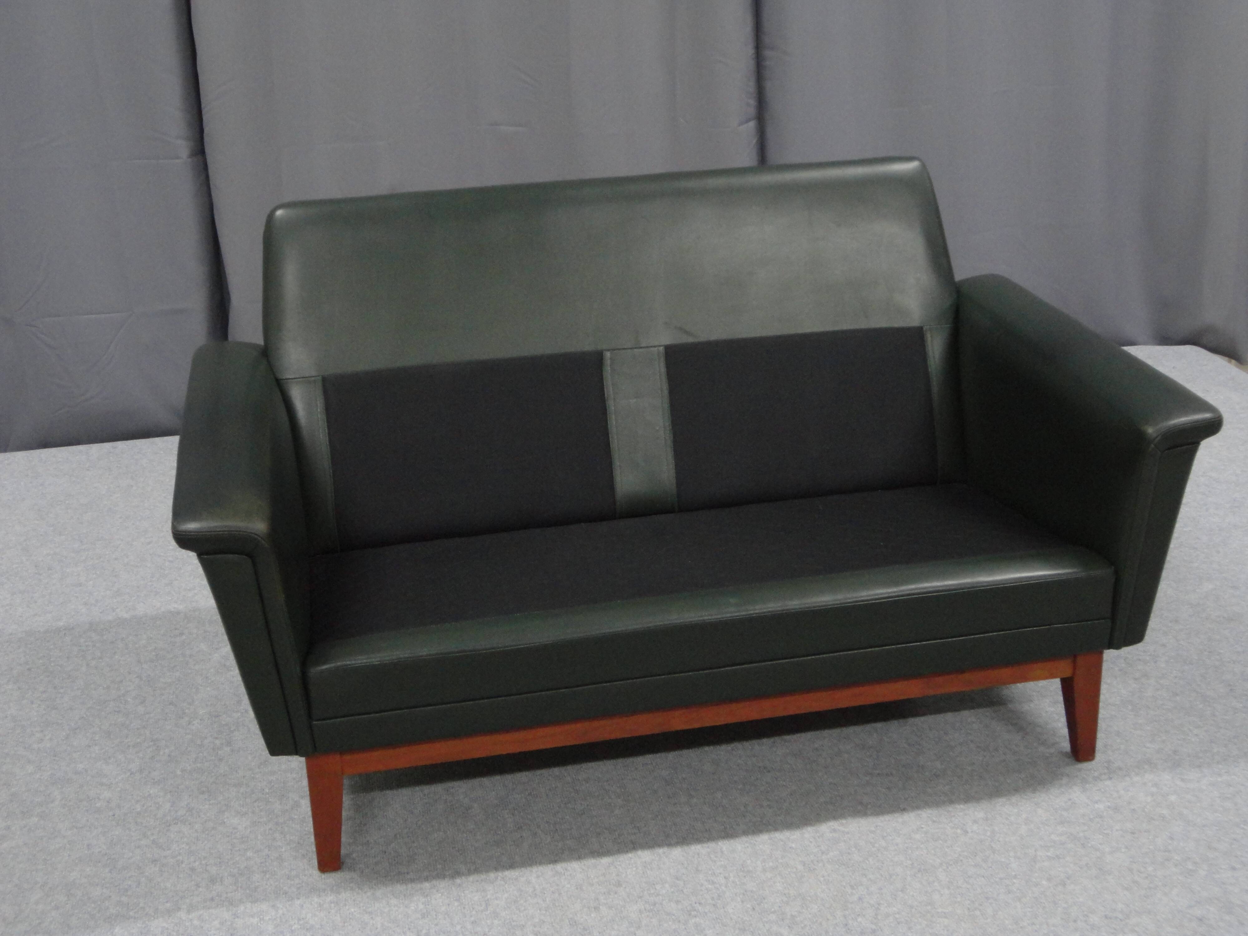 Two seater scandinavian sofa 1960s