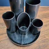 Vintage modernist desk organizer