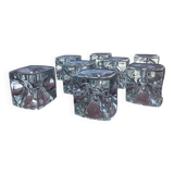 8 Rudolf JURNIKL candle holders from the 70s