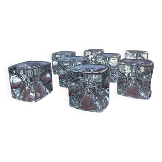 8 Rudolf JURNIKL candle holders from the 70s
