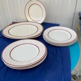 Longchamps cake and dessert dish