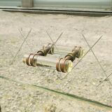 Mirror chest of drawers year 50 vintage art deco