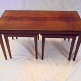 Danish rosewood nesting tables from the 60s edited by Kvalitet Funktion Form