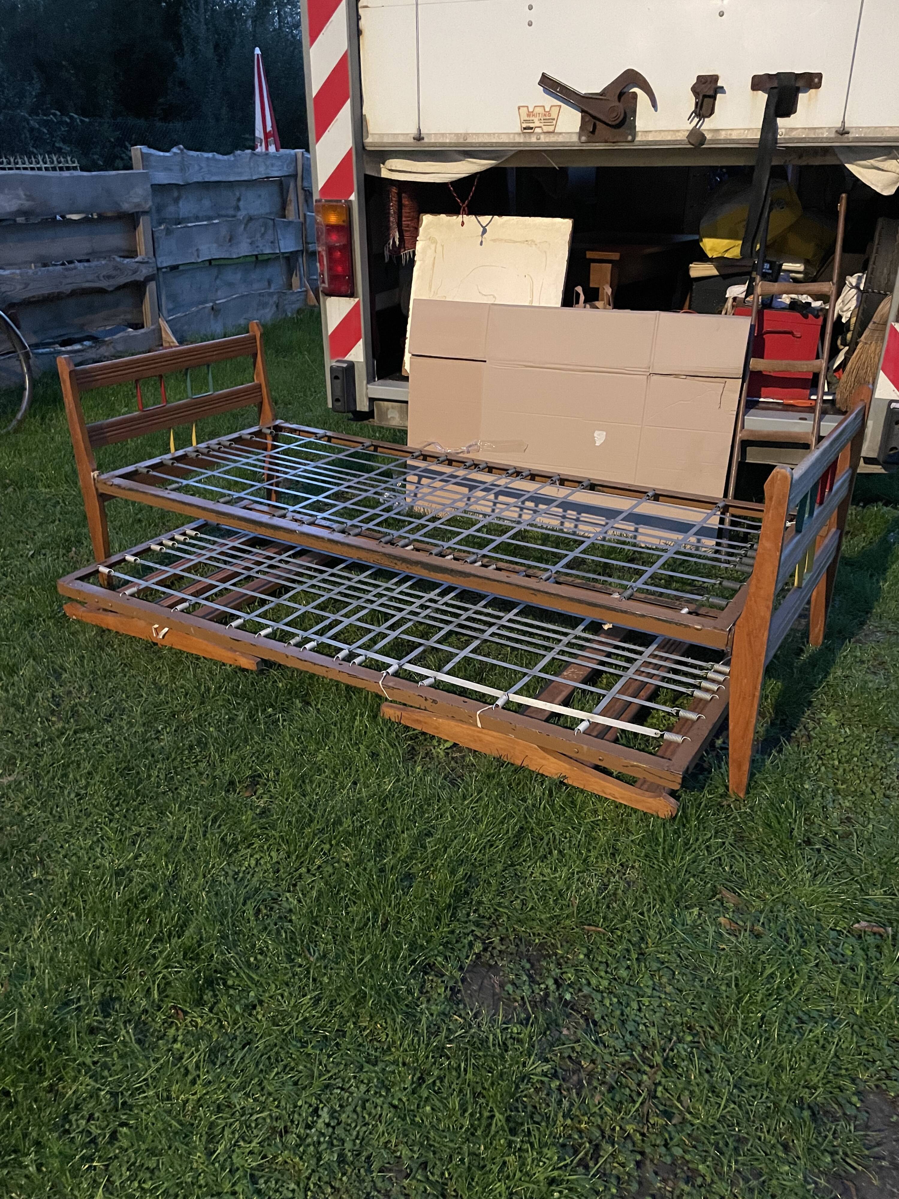 Vintage 1950s bunk bed